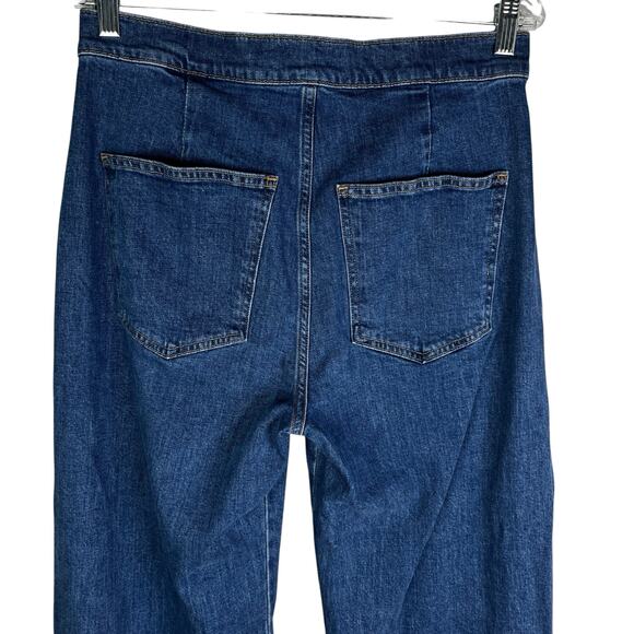 Veronica Beard Grant Wide Leg Extra High Rise Jeans Lakewood 31 - Picture 6 of 11